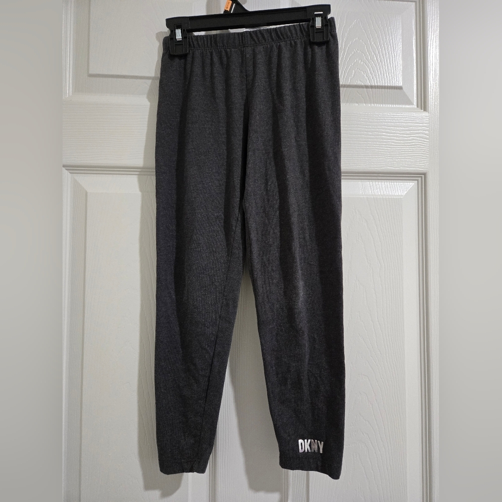 DKNY Girl's Charcoal Leggings